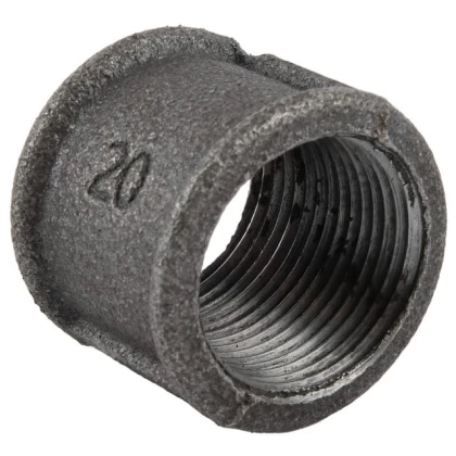 Муфта чугунная резьбовая прямая короткая КЧ45-7 ДУ 10 ГОСТ 8954-75